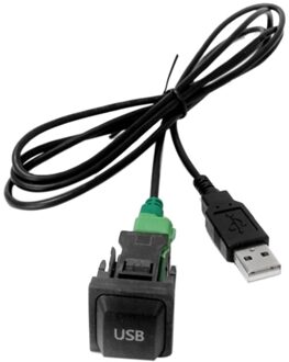 Auto Speler Radio Usb Switch Knop Usb Converter Kabel Adapter Voor De Openbare