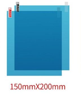 Auto Spiegel Beschermende Film Side Wind Anti Water Mist Film Anti Fog Coating Regendicht Hydrofobe Achteruitkijkspiegel Beschermfolie 150x200mm