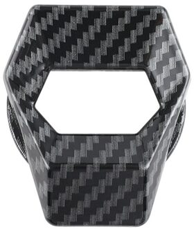 Auto Start Stop Knop Bescherming Cover Universal Car Push Switch Cover Ontsteking R9CC Donkergrijs