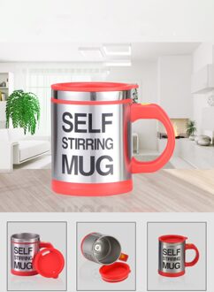 Auto Sterring Coffee400Ml Mok Automatische Elektrische Lui Zelf Roeren Koffie Melk Mengen Mok Thee Smart Rvs Mix Cup