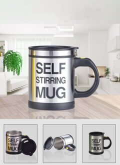 Auto Sterring Coffee400Ml Mok Automatische Elektrische Lui Zelf Roeren Koffie Melk Mengen Mok Thee Smart Rvs Mix Cup