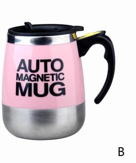 Auto Sterring Koffie Mok Staal Magnetische Mok Shaker Koffie Cover Mengen Melk Smart En Mokken Lui Mokken Elektrische T1V1 B