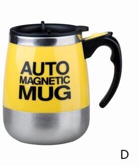 Auto Sterring Koffie Mok Staal Magnetische Mok Shaker Koffie Cover Mengen Melk Smart En Mokken Lui Mokken Elektrische T1V1 D