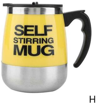 Auto Sterring Koffie Mok Staal Magnetische Mok Shaker Koffie Cover Mengen Melk Smart En Mokken Lui Mokken Elektrische T1V1