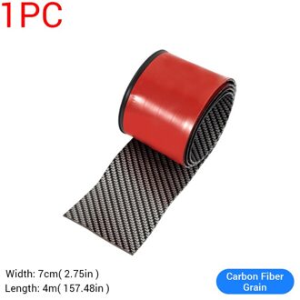 Auto Sticker 5D Koolstofvezel Auto Protector Sticker Voor Anti Scratch Auto Vinyl Voertuig Body Deur Rand Kofferbak Film Auto producten 4Mx7cm koolstofvezel