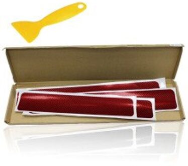 Auto Sticker Accessoires Carbon Fiber Deur Scuff Anti-Kras Universele