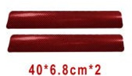 Auto Sticker Auto Accessoires 3D Koolstofvezel Scuff Anti-Kras Trim Universele