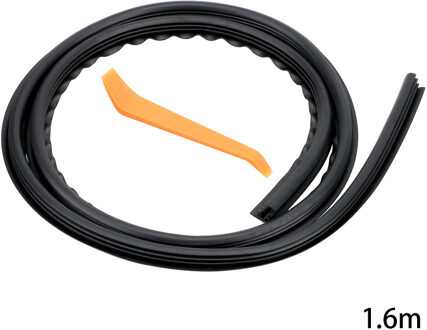 Auto Stickers Filler Tochtstrip Universele Auto Rubber Dashboard Seal Strip Noise Sound Isolatie Rubber Strip 1.6m