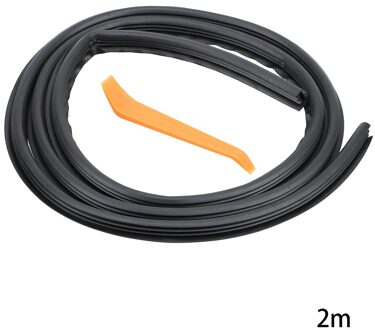 Auto Stickers Filler Tochtstrip Universele Auto Rubber Dashboard Seal Strip Noise Sound Isolatie Rubber Strip 2m