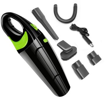 Auto Stofzuiger Draadloze Auto High-Power Krachtige Stofzuiger Huishoudelijke Auto Dual-Gebruik Opladen Handheld wit