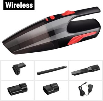 Auto Stofzuiger Draagbare Handheld Draadloze/Auto Plug 120W 12V 5000Pa Super Zuig Nat/Droog stofzuiger Voor Car Home zwart draadloze