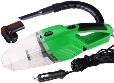 Auto Stofzuiger Mini Auto Handheld Stofzuiger 3000Pa Hoge Zuigkracht Auto Nat En Droog Tweeërlei Gebruik Vacuüm cleaner Voor Car Cleaning groen