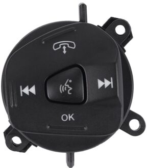 Auto Stuurwiel Multifunctionele Knop, Cruise Control Audio Controle Sleutelschakelaar Voor Ford Fiesta