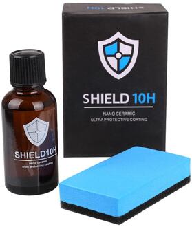 Auto Styling 10H Liquid Nano Keramische Auto Glas Coating Super Hydrofobe Anti-Kras Polish Hydrofobe Coating Waterdicht Middel 30ml met doos