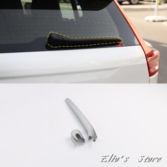 Auto Styling 2 Stuks Abs Verchroomde Ruitenwisser Deksel Trim Voor Volvo XC40