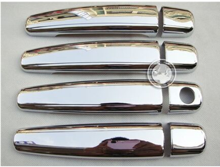 Auto Styling Accessoires Chrome Side Deurgreep Cover Trim Voor Peugeot 307 Abs Chrome Deurgreep Cover