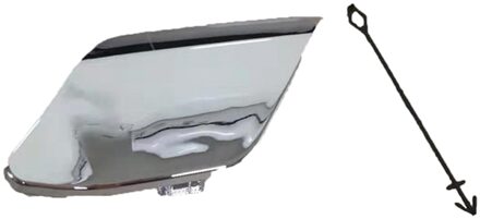 Auto Styling Accessoires Plastic Voorbumper Chrome Tow Eye Haak Cover Trim 1668851223 Voor Mercedes W166 Ml350 Ml500