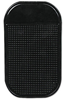 Auto-styling antislip pad mat case voor chevrolet cruze captiva matiz trax aveo sonic lova sail 14x8CM zwart