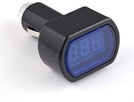 Auto Styling Diagnostic Tools DC12V Digitale Led Car Truck System Accu Voltmeter Spanningsmeter Volt Meter Tester