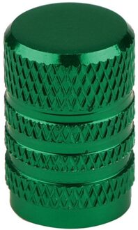 Auto-Styling Duurzaam 4X Auto Vrachtwagen Bike Tire Velgen Stem Air Valve caps Cover Band groen