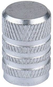Auto-Styling Duurzaam 4X Auto Vrachtwagen Bike Tire Velgen Stem Air Valve caps Cover Band zilver