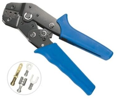 auto styling gereedschappen krimptang, terminal tang, Kabel klem Kan worden geperst terminal diameter: 0.5 ~ 1.5mm2