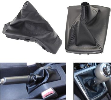 Auto Styling Pookknop Parking Handrem Gaiter Boot Cover Case Kraag Voor Vauxhall Opel Astra H Handbrake en boot