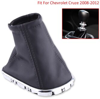 Auto Styling PU Lederen Auto Pookknop Cover Gaiter Boot Fit Voor Chevrolet Cruze