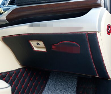 Auto-Styling Stickers Auto Co-Piloot Opbergdoos Anti-Kick Bescherming Pad Mat Interieur Decoratie Voor Toyota highlander zoals de afbeelding 2stk