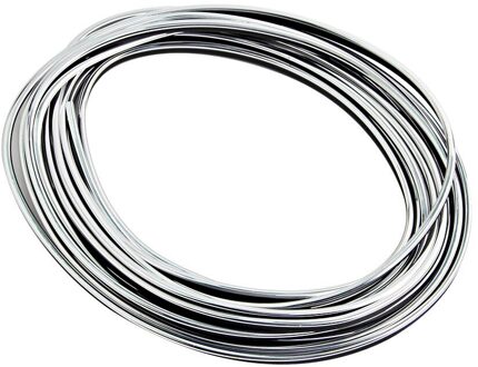 Auto Styling Universal Diy Interieur Decoratie Strips Flexibele Moulding Trim Auto Dashboard Deur Rand Centrale Controle Strip Zilver