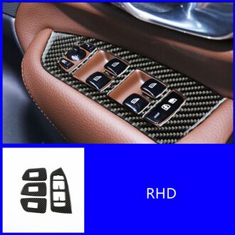 Auto Styling Venster Glas Lifting Knoppen Frame Decoratie Cover Trim Voor Volvo S90 V90 Automotive Interieur Accessoires RHD