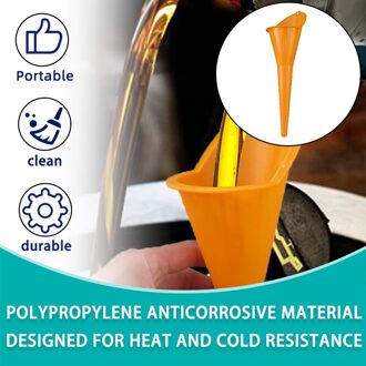 Auto Tanken Lange Mond Trechter Benzine Motorolie Additief Motorfiets Farm Machine Gebruik Handige Anti-Lekkende Filler Supply