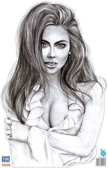 Auto Tattoo Sticker Alice girl - 30,4x47,6cm AV109446