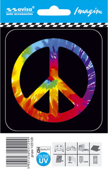 Auto Tattoo Sticker Peace symbol - 8,7x9,2cm AV125129