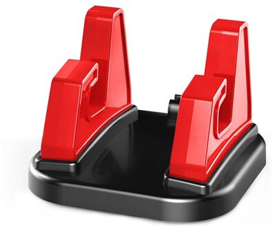 Auto Telefoon Houder 360 ° Gratis Rotatie Universele Stand Beugel Voor Mobiele Telefoon Airconditioning Outlet Auto Bracket rood