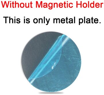 Auto Telefoon Houder Magnetische Universele Magneet Telefoon Mount Voor Iphone 12 11 Samsung In Auto Mobiele Telefoon Houder Magneet stand 1stk Metal Plate