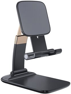 Auto Telefoon Houder Vouwen Telescopische Lifting Universele Auto Bracket Verstelbare Desktop Mobiele Tablet Houders Stand