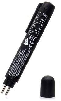 Auto Tester Remvloeistof Tester met TPMS 2in1 Check Vloeistof 5LED Indicator Voor DOT3/DOT4 Testen Automotive MINI Pen zonder tpms