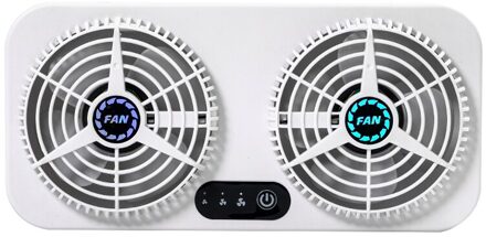 Auto Thuis Dual-Gebruik Ventilator Auto Usb Opladen Cooling Tool Auto Luchtcirculatie Rook Uitlaat Fan Auto Ventilatie fan