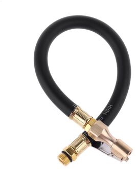 Auto Tire Inflator Slang 1/4 "Fast Self-Vergrendeling Chuck Manometer Air Slang Buis