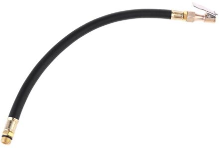 Auto Tire Inflator Slang 1/4 "Fast Self-Vergrendeling Chuck Manometer Luchtslang Tube 35ED