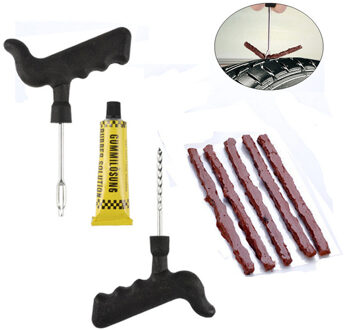 Auto Tire Repair Kit Motorfiets Band Lek Reparatie Tool Praktische Vacuüm Banden Hand Tool Repair reeks 1