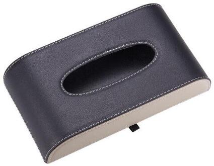 Auto Tissue Box Servet Cover Case Houder Voor Auto Dashboard Home Office Doos Type1