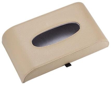 Auto Tissue Box Servet Cover Case Houder Voor Auto Dashboard Home Office Doos Type3
