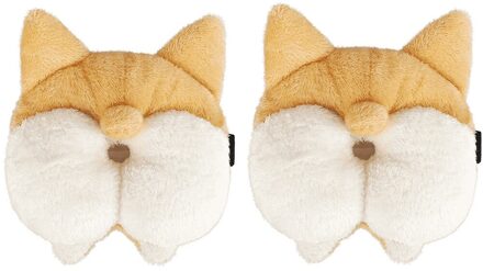 Auto Tissue Doos Auto Dual-Gebruik Opknoping Doos Set Cartoon Papieren Handdoek Pompen Auto Decoratie Accessoires