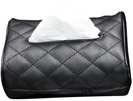 Auto Tissue Doos Handdoek Sets Auto Armsteun Zonneklep Rugleuning Lederen Papieren Zak Papier Houder Opslag Auto Interieur Accessoires