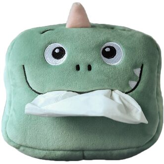 Auto Tissue Doos Leuke Servet Tissue Papier Houder Voor Home Office Auto dinosaurus