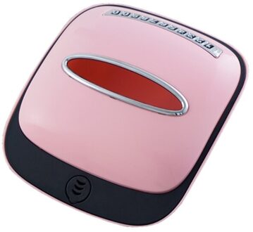 Auto Tissue Opbergdoos Antislip Auto Interieur Accessoires Multifunctionele Auto Tissue Servet Houder Parkeerkaart Telefoon Nummer Kaart Roze