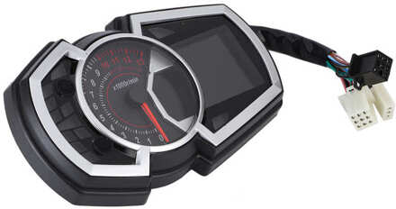 Auto Toerenteller Toerenteller Auto 12V Motorfiets Digitale Kilometerteller Lcd Display Gauge Universele Accessoire Gauge Toerenteller Auto