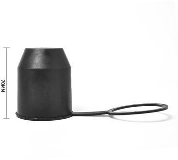 Auto Trekhaak Bal Beschermende Cover Cap Universele Voor Caravan Trailer 50Mm Auto Voorkomen Vet En Vuil Beschermhoes Trapezoid